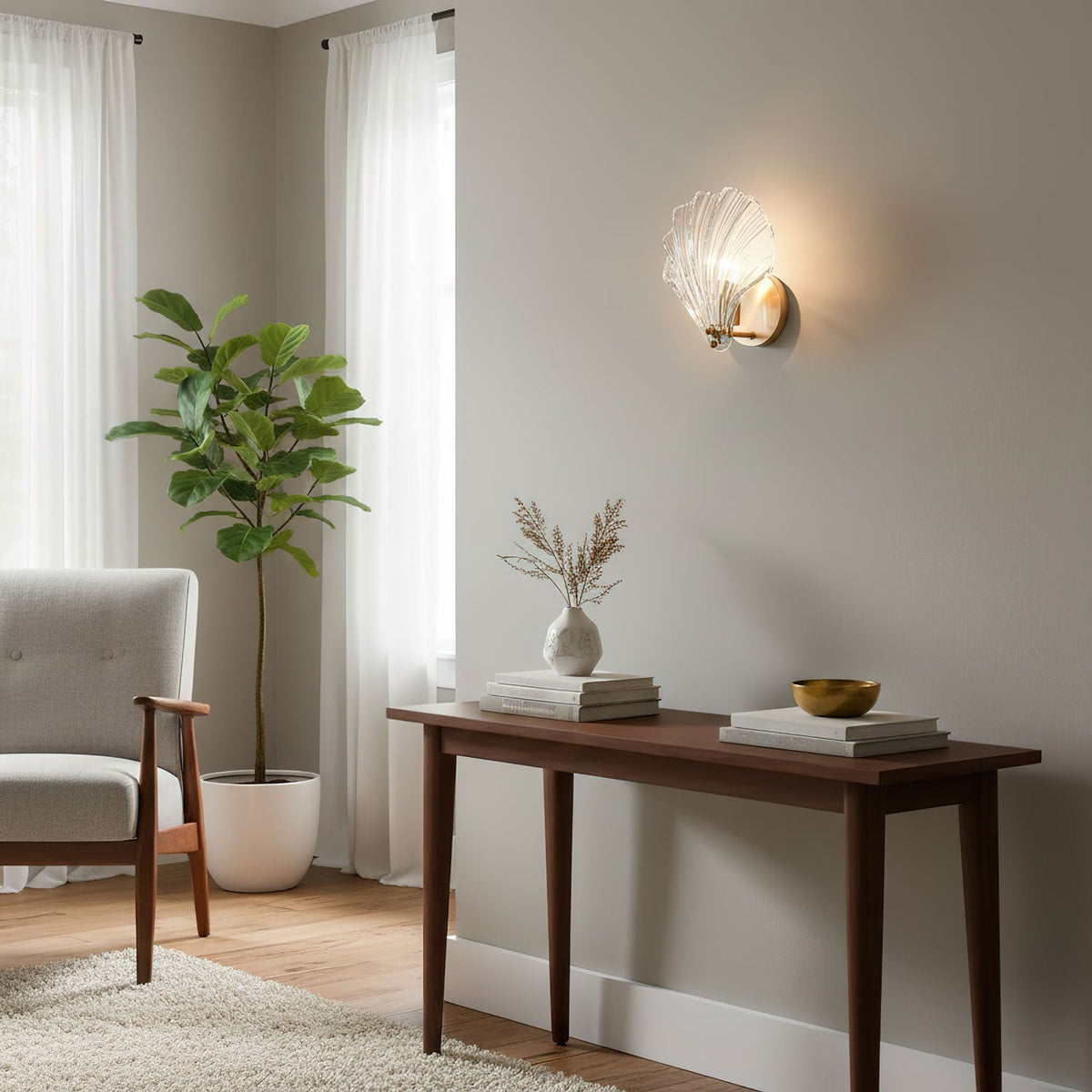Shell Wall Light – detail 7