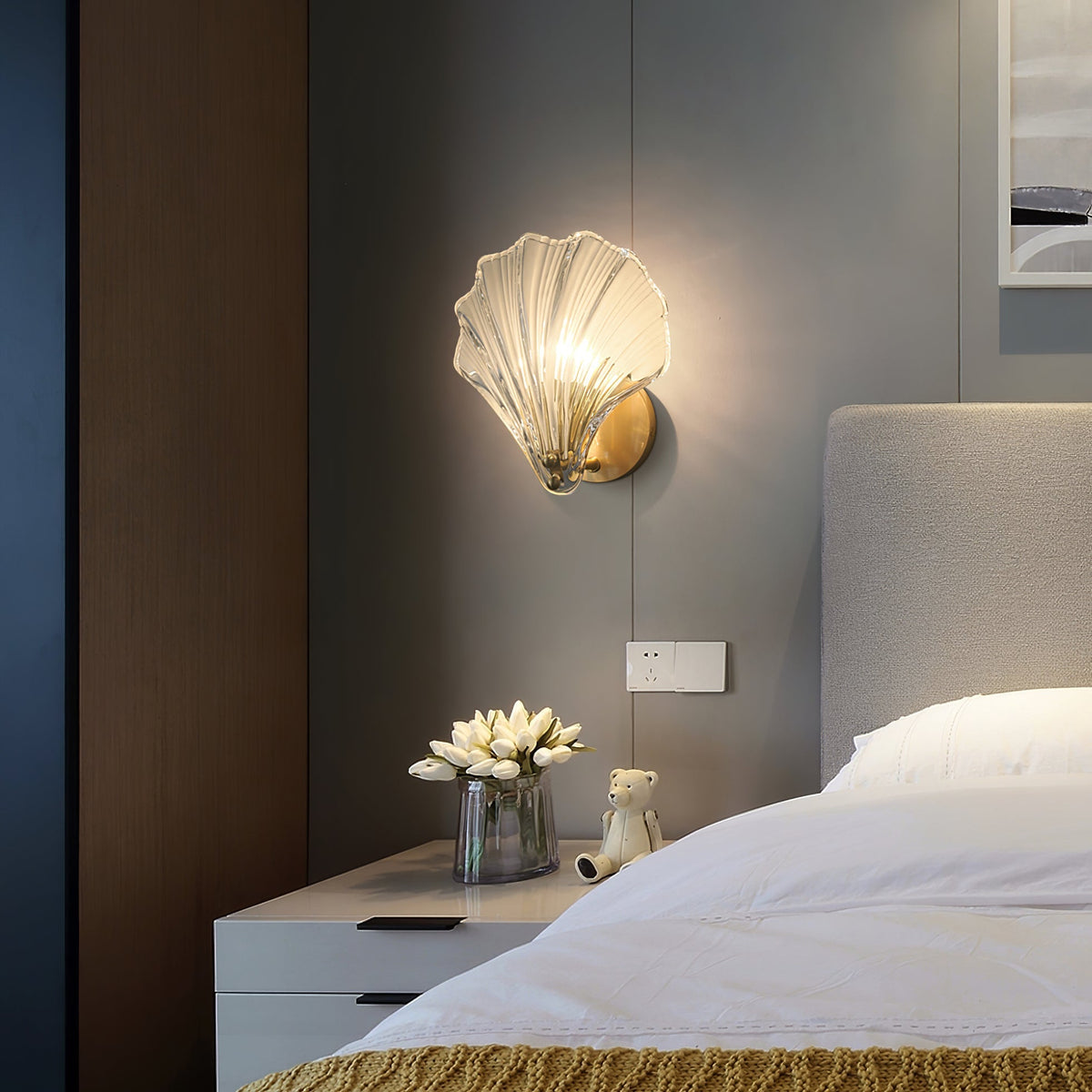 Shell Wall Light – detail 2