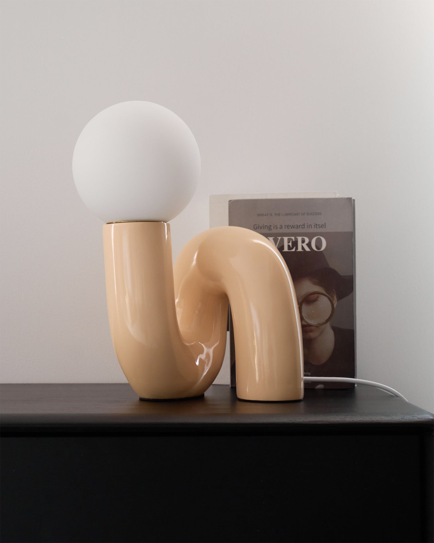Mavorra Spiral Table Lamp