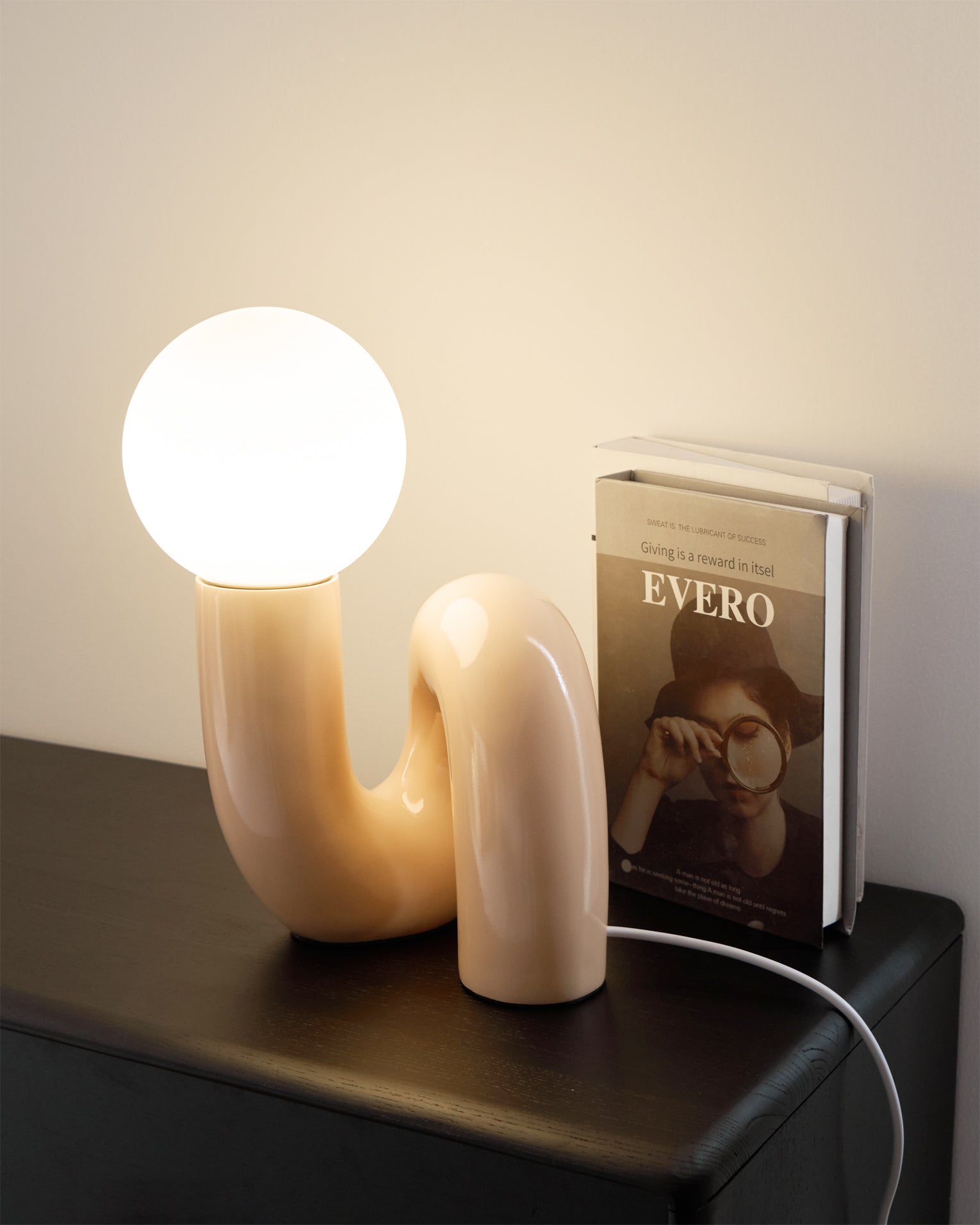 Mavorra Spiral Table Lamp
