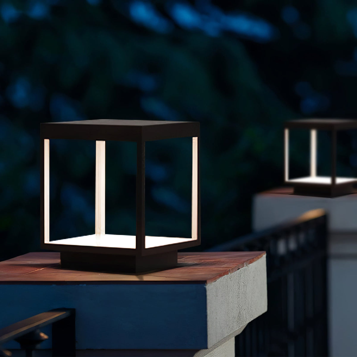 Square Frame Post Outdoor Light – detail 26