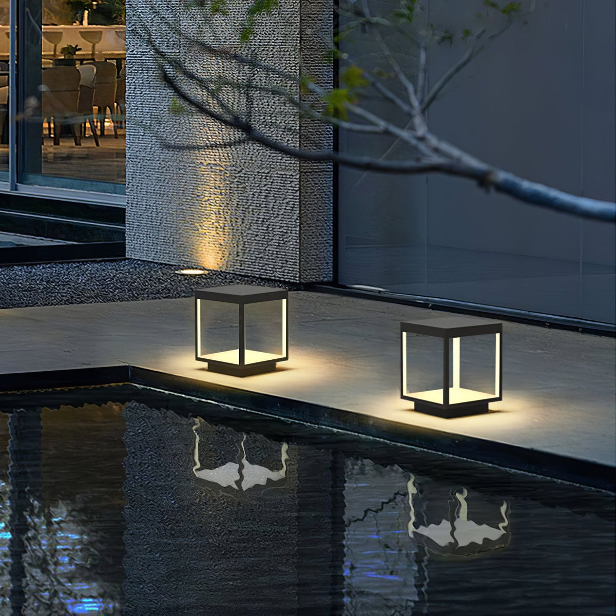 Square Frame Post Outdoor Light – detail 28