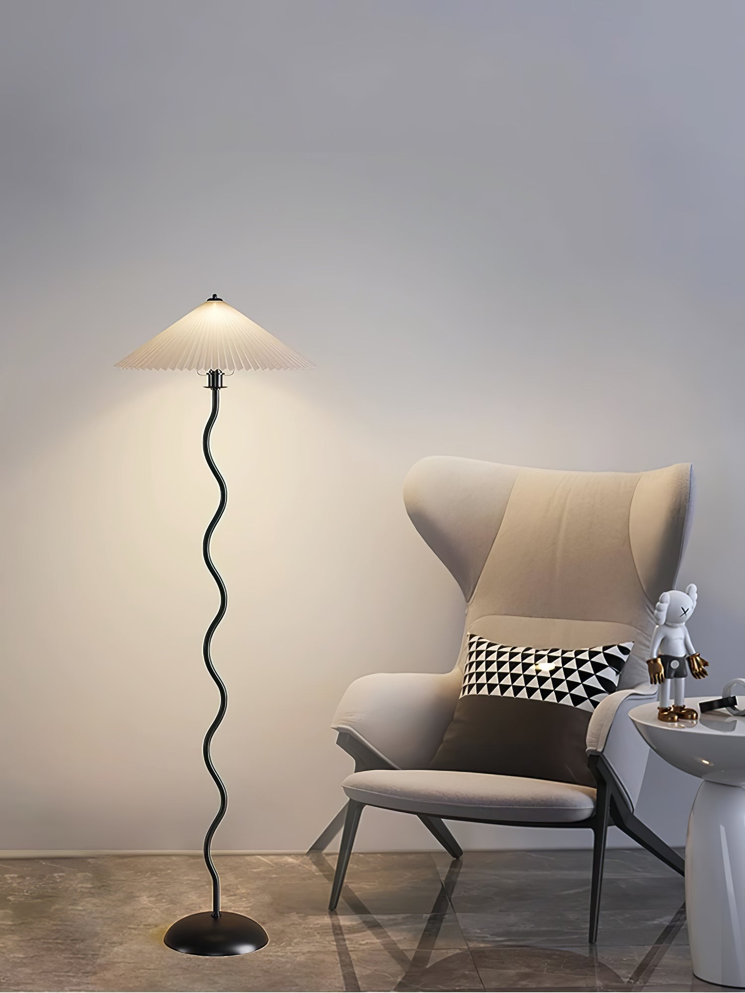 Doveorio Wavy Floor Lamp