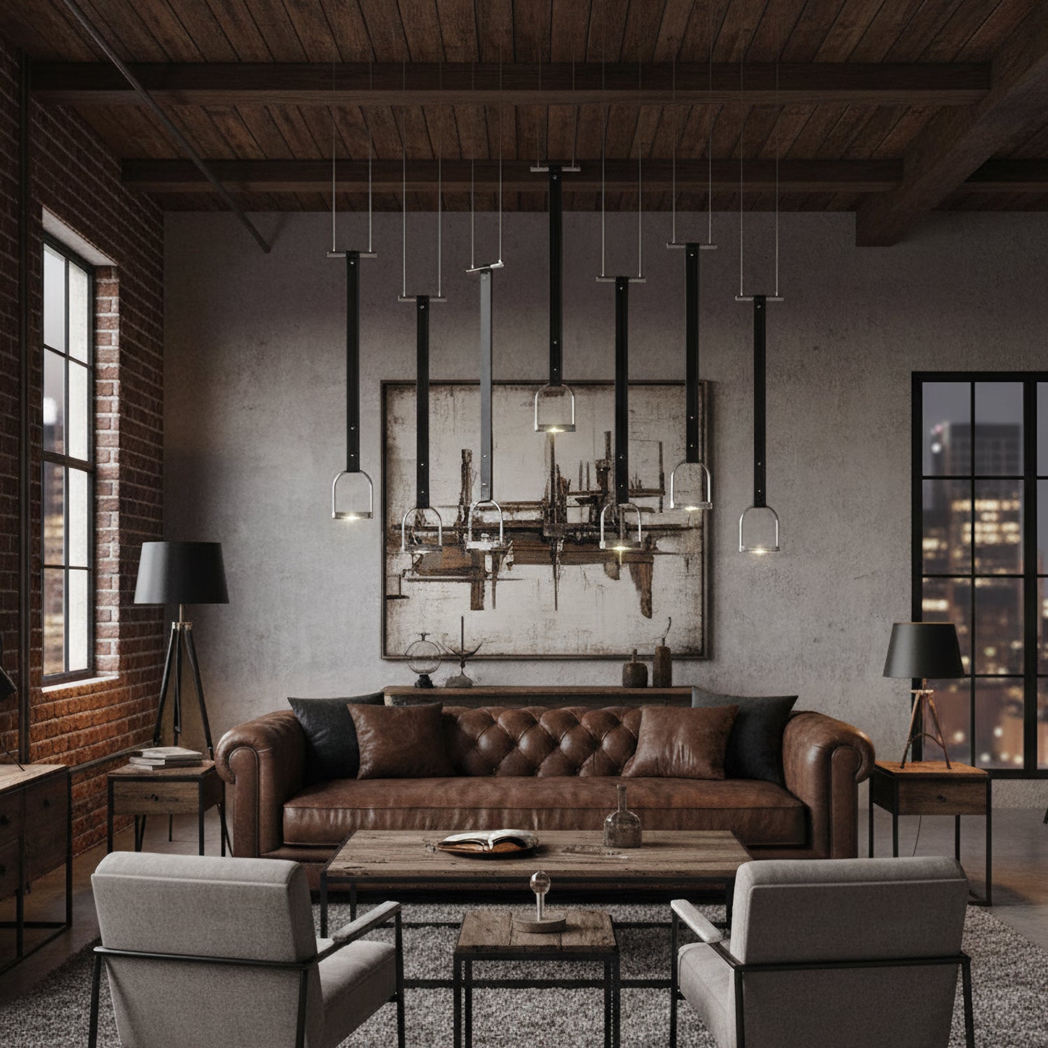 Paxlier Stirrup Pendant Light