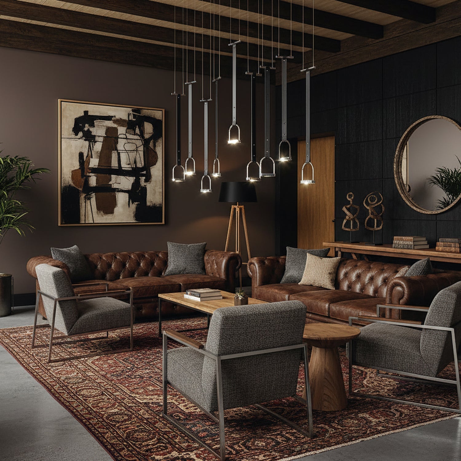 Paxlier Stirrup Pendant Light