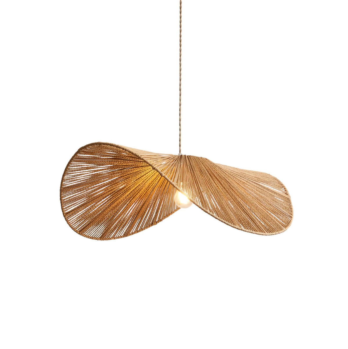 Straw Hat Pendant Light – detail 27