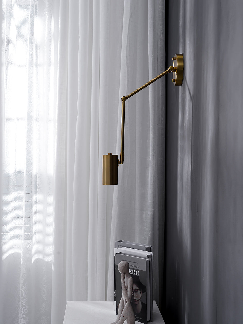 Belal Swing Arm Wall Light