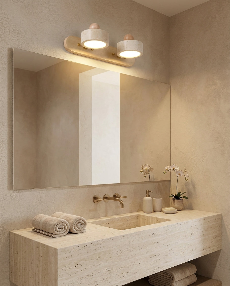 Tavros Travertine Wall Lamp – detail 8