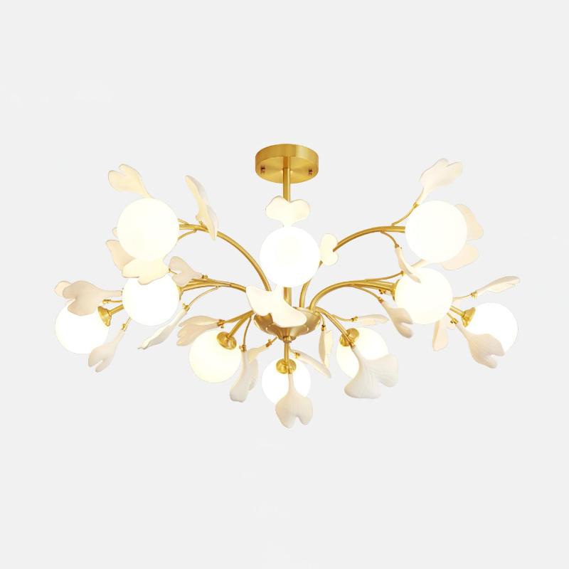 Thalassa Gingko Chandelier - Vakkerlight