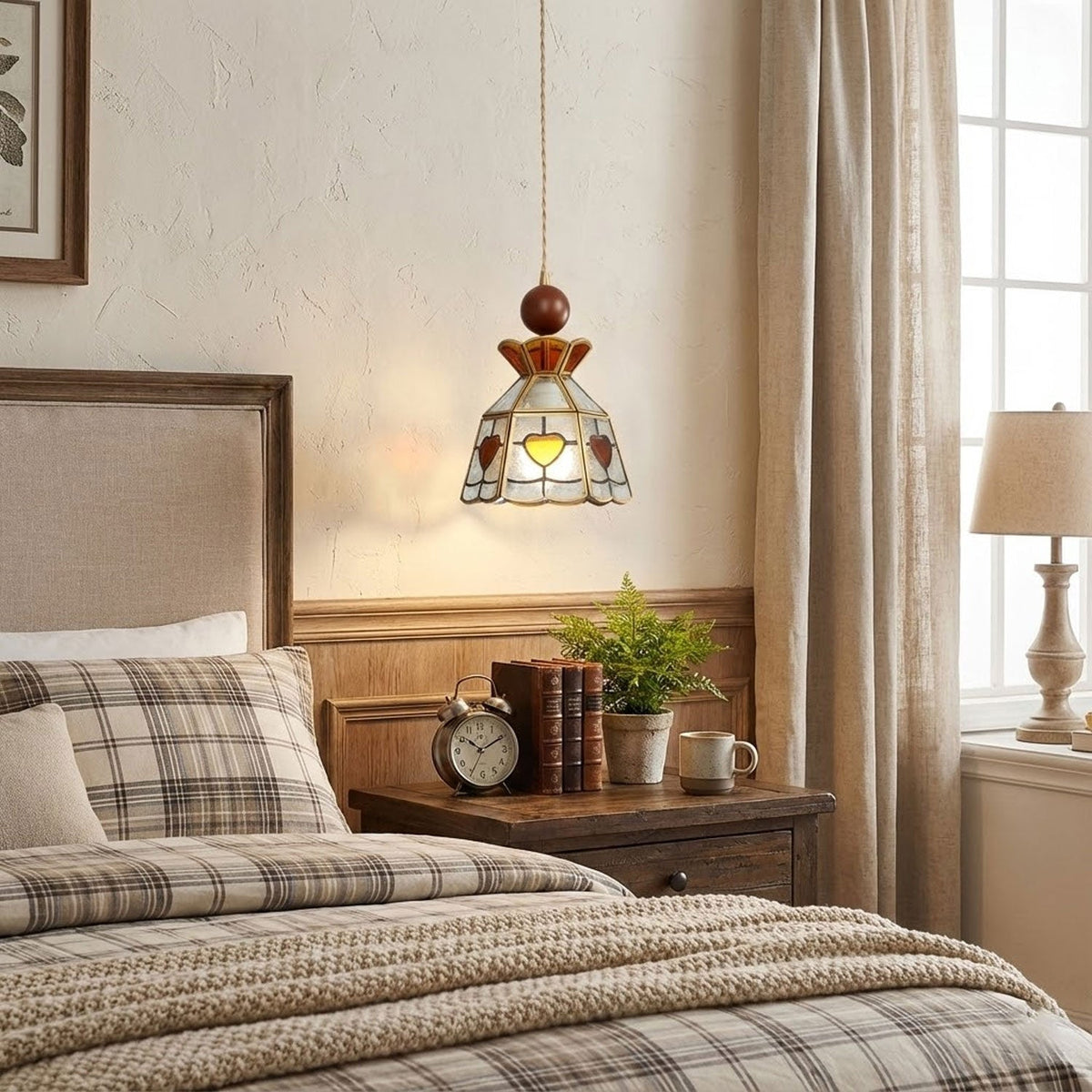 Tiffany Stained Glass Pendant Lamp – detail 10