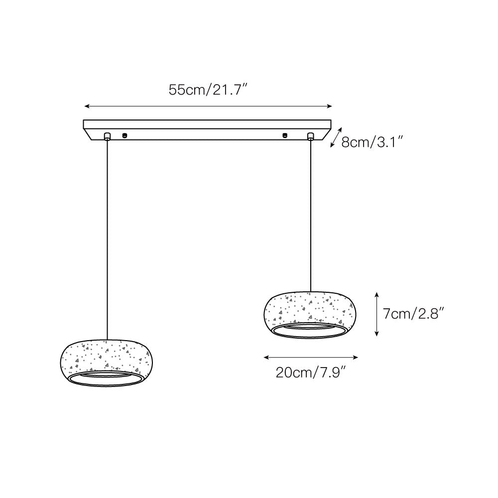 Soravenor Drum Pendant Light