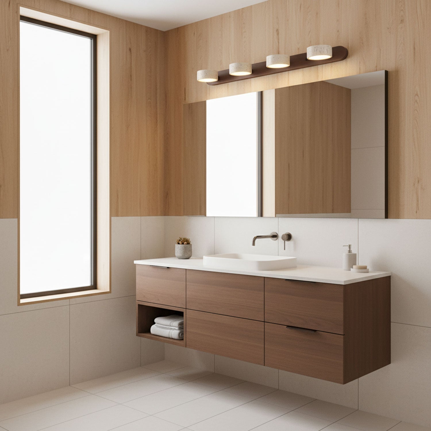 Valesco Travertine Wall Light