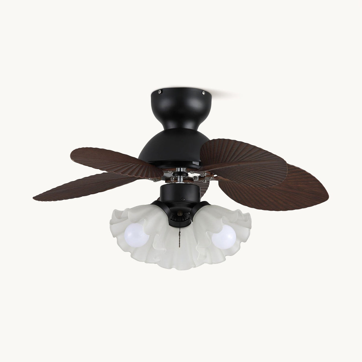 Tropica Palm Ceiling Fan Light