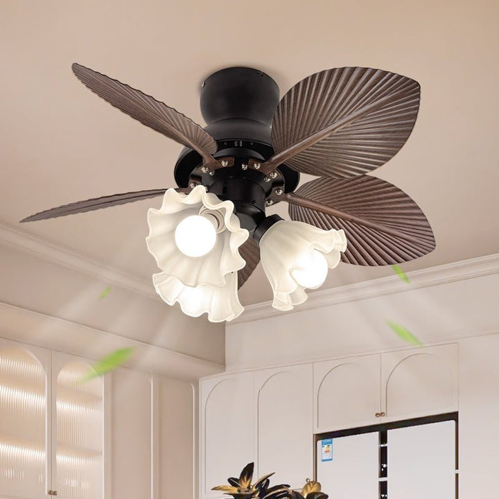Tropica Palm Ceiling Fan Light – detail 9