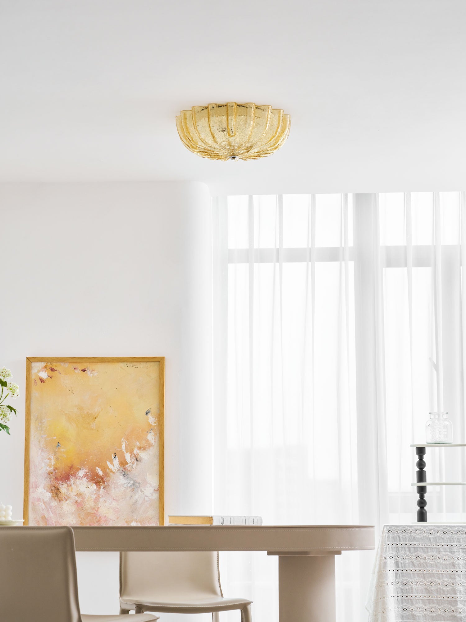 Viroven Round Ceiling Light