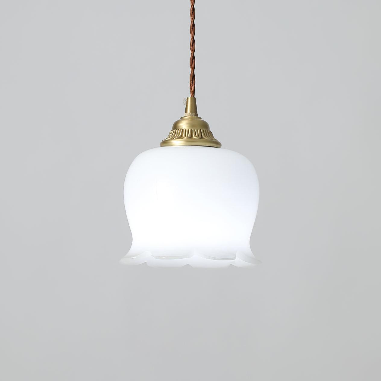 Emaley Flower Pendant Light