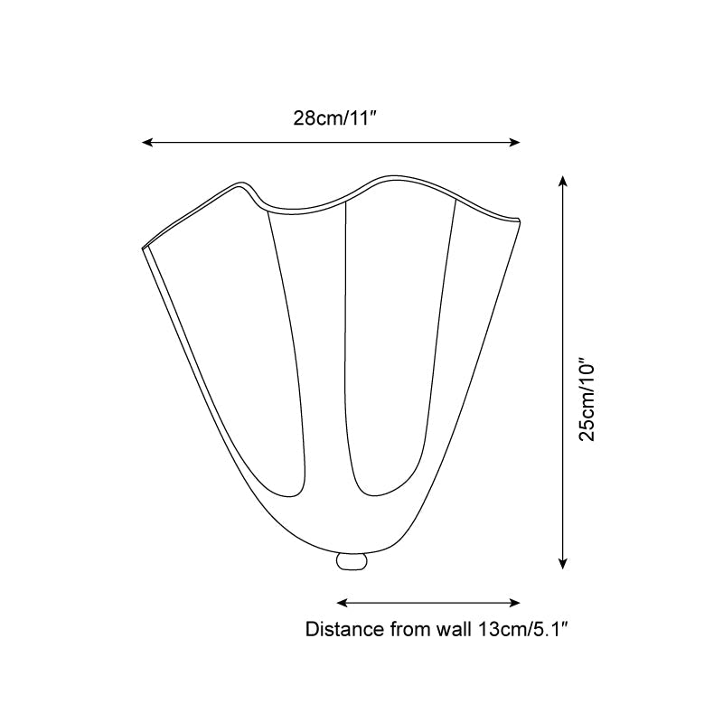 Emuna Shell shape Wall Light