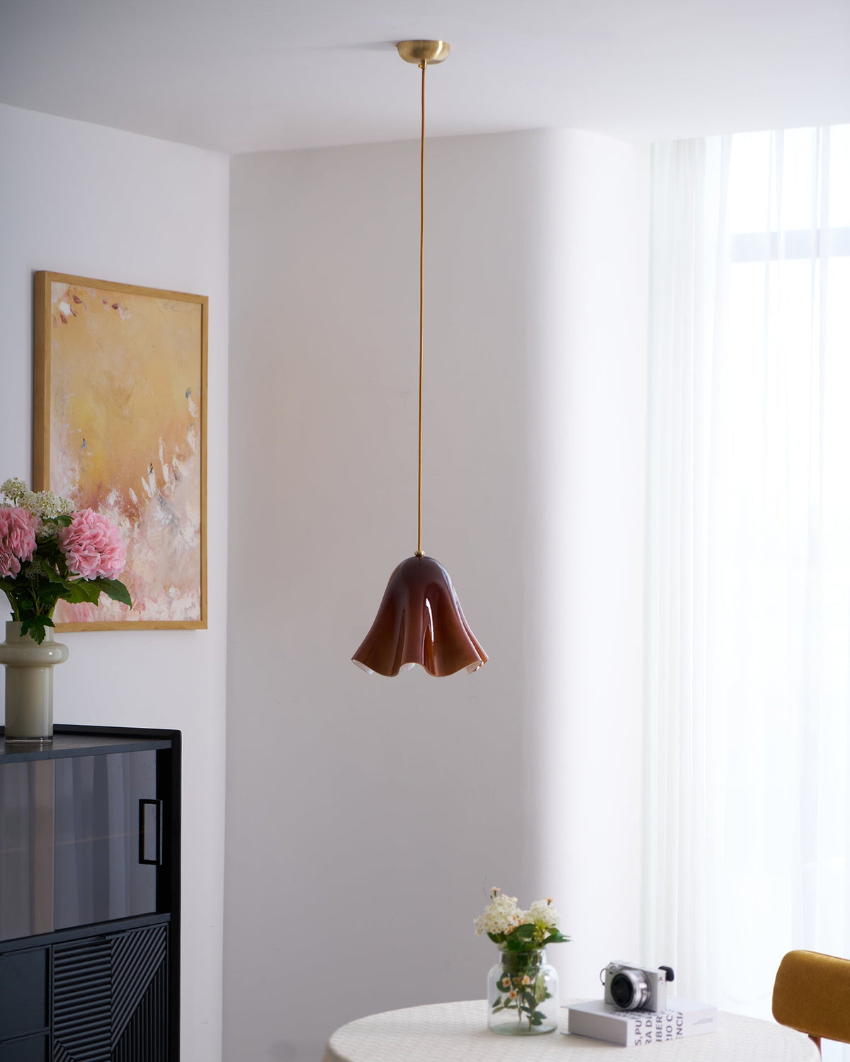 Kaiel Floral Pendant Light