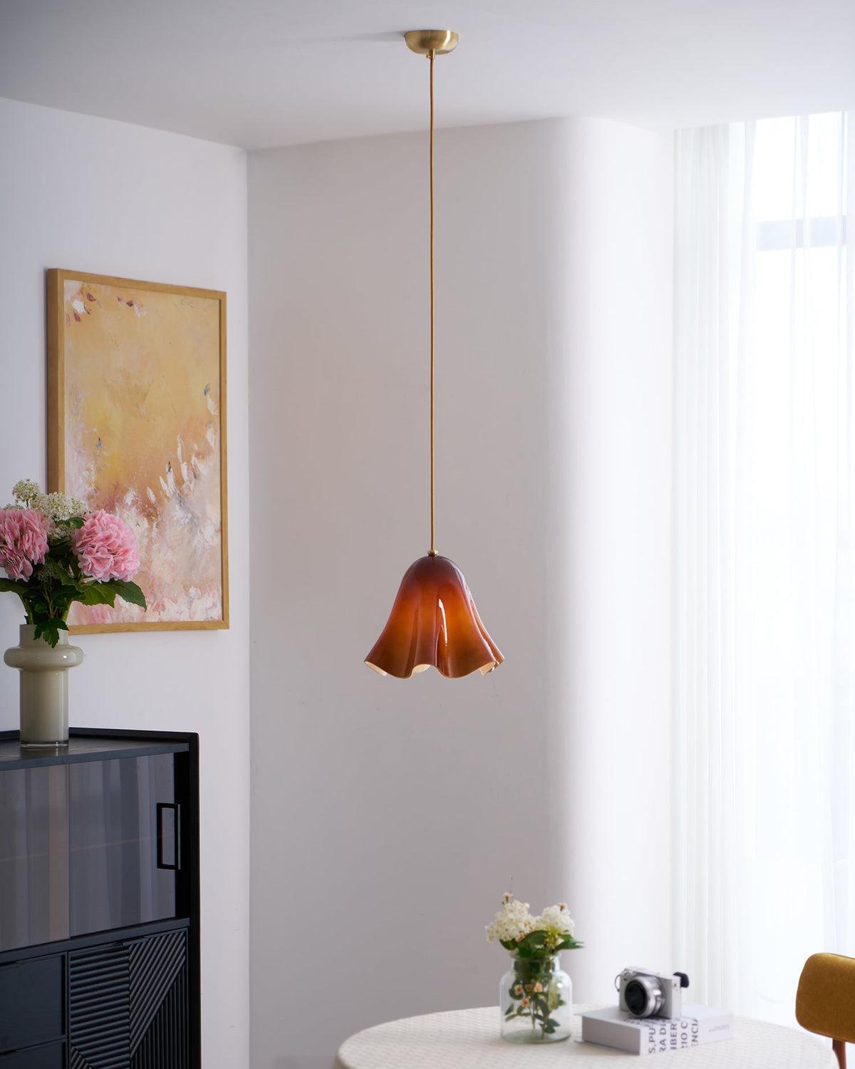 Kaiel Floral Pendant Light