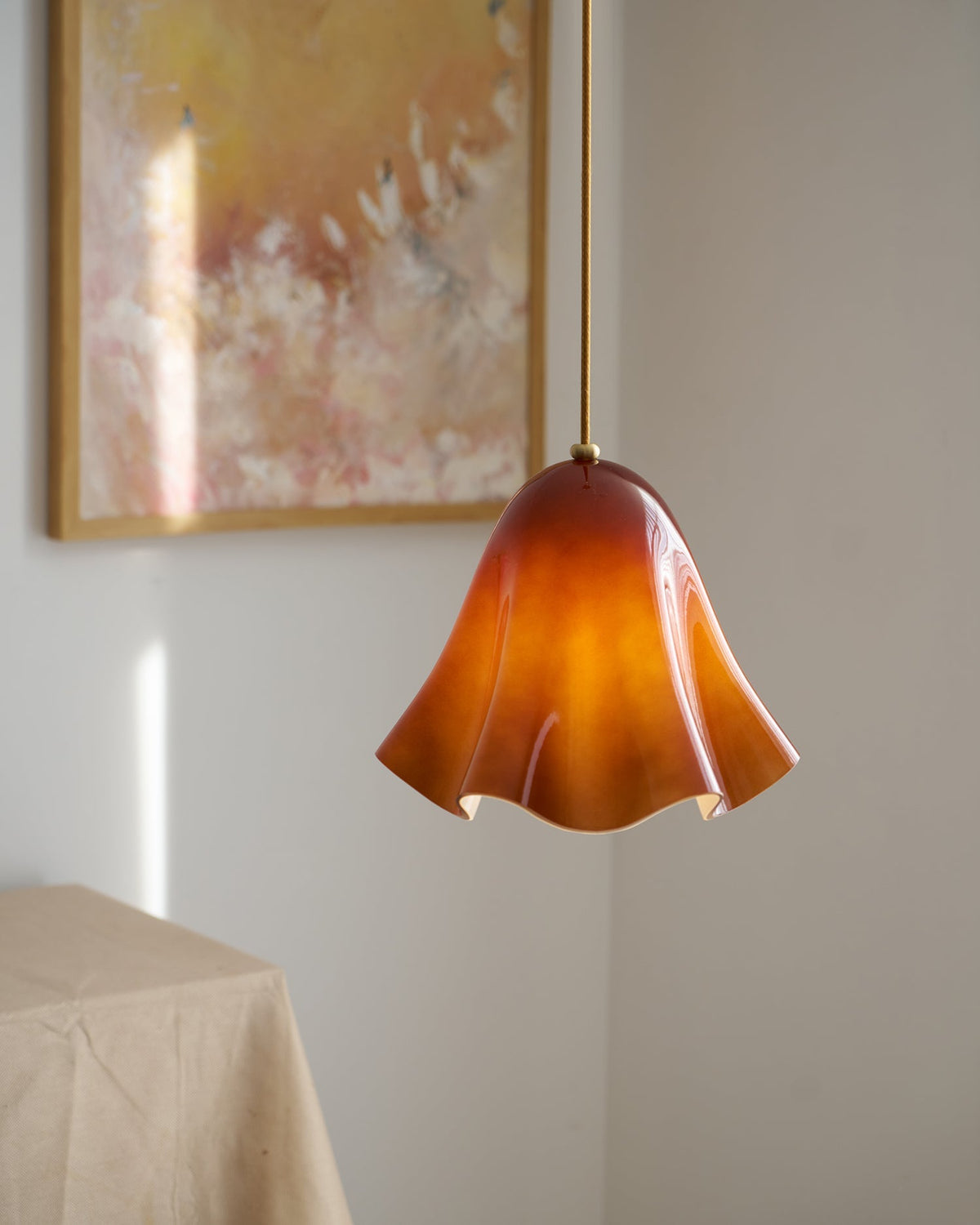 Kaiel Floral Pendant Light