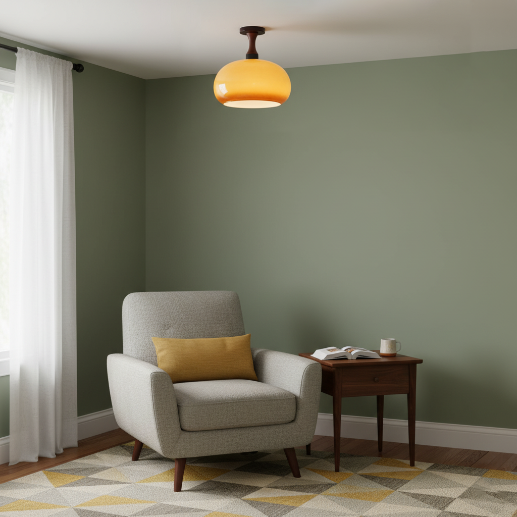 Vintage Murano Ceiling Light – detail 11