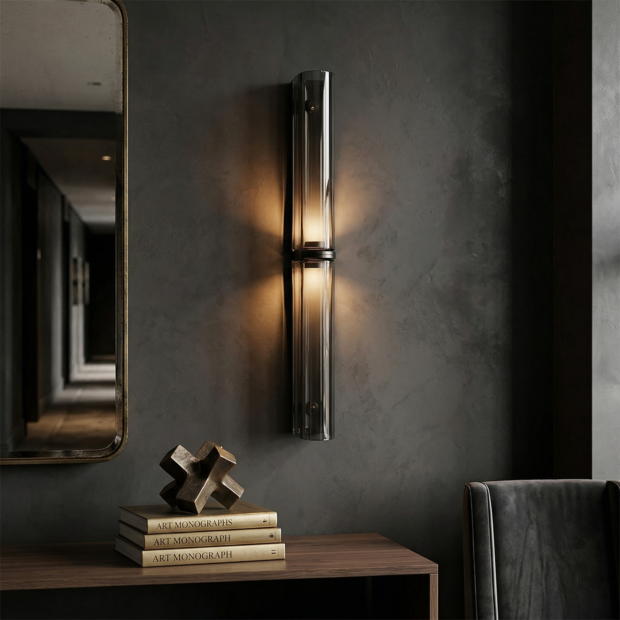 Oakena Tube Wall Light