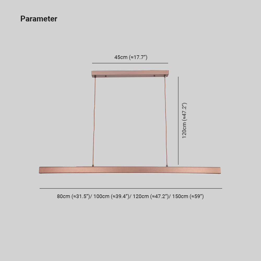 Finsoner Linear Pendant Light
