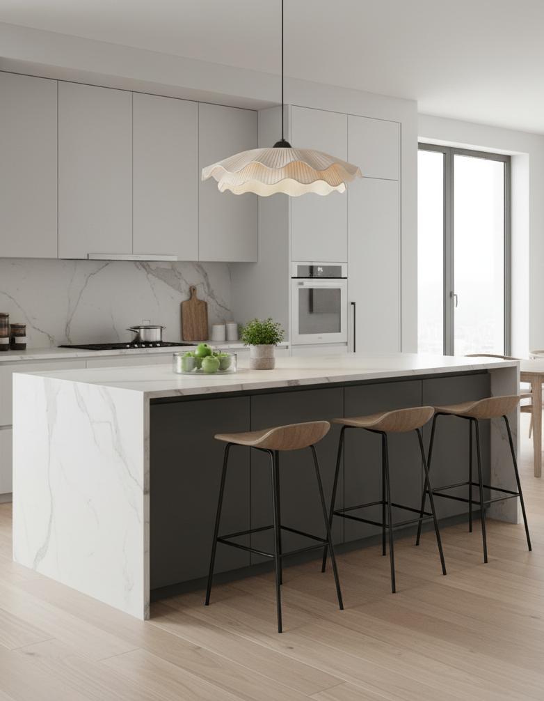 White Colmi Pendant Light – detail 8