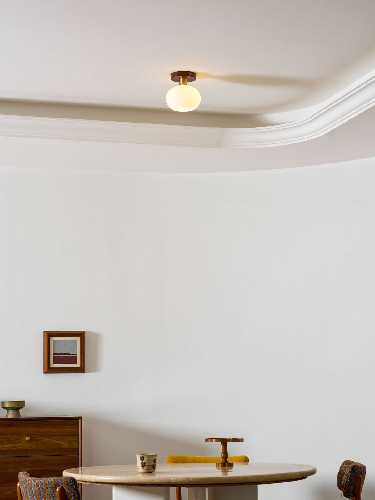 White Shell Ceiling Lamp – detail 24