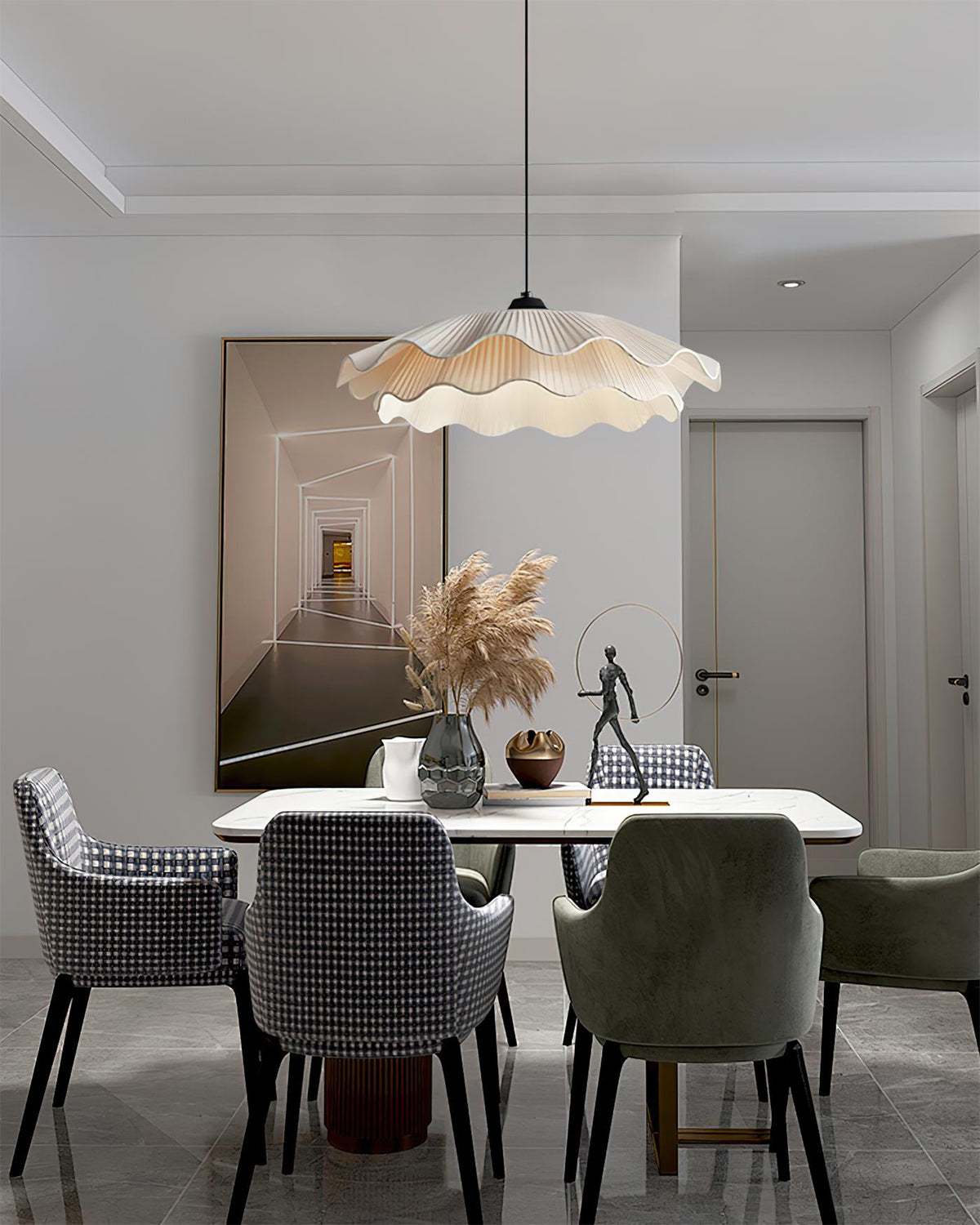 White Colmi Pendant Light – detail 16