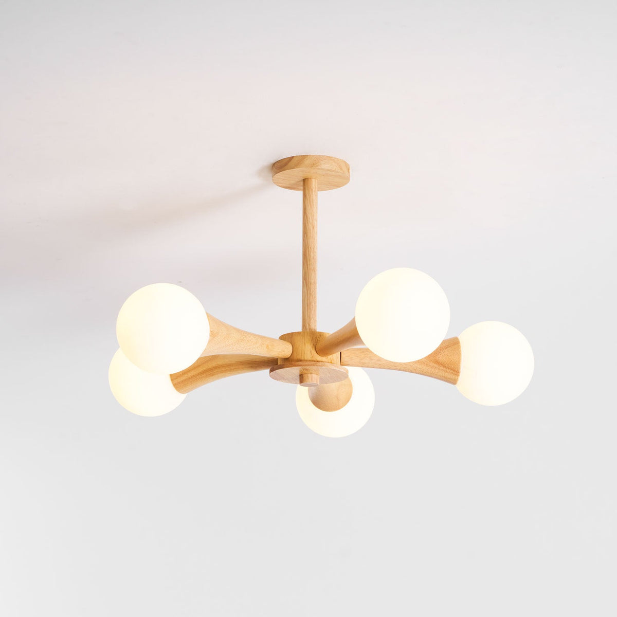 Wooden Nera Chandelier – detail 29