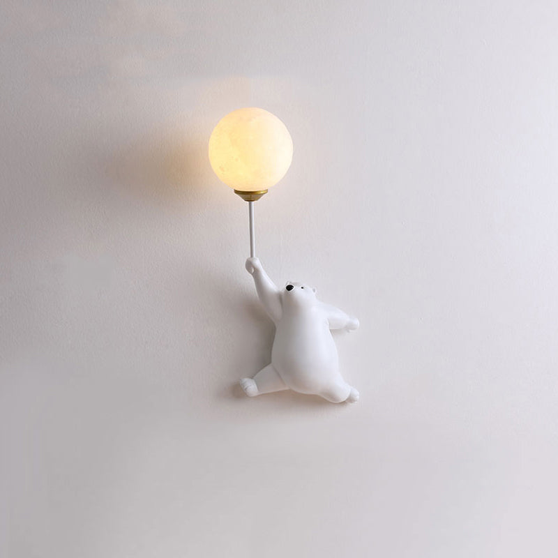 Belne Bear Balloon Wall Light
