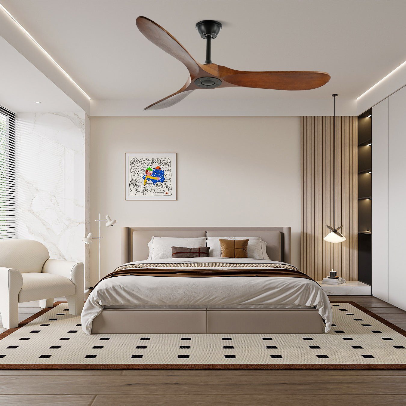 Calni Ceiling Fan