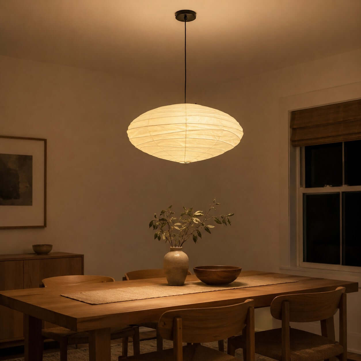 Renbay Rice Paper Pendant Light