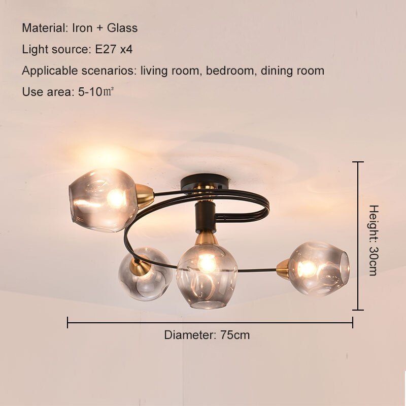Lanson Modern Ceiling Light