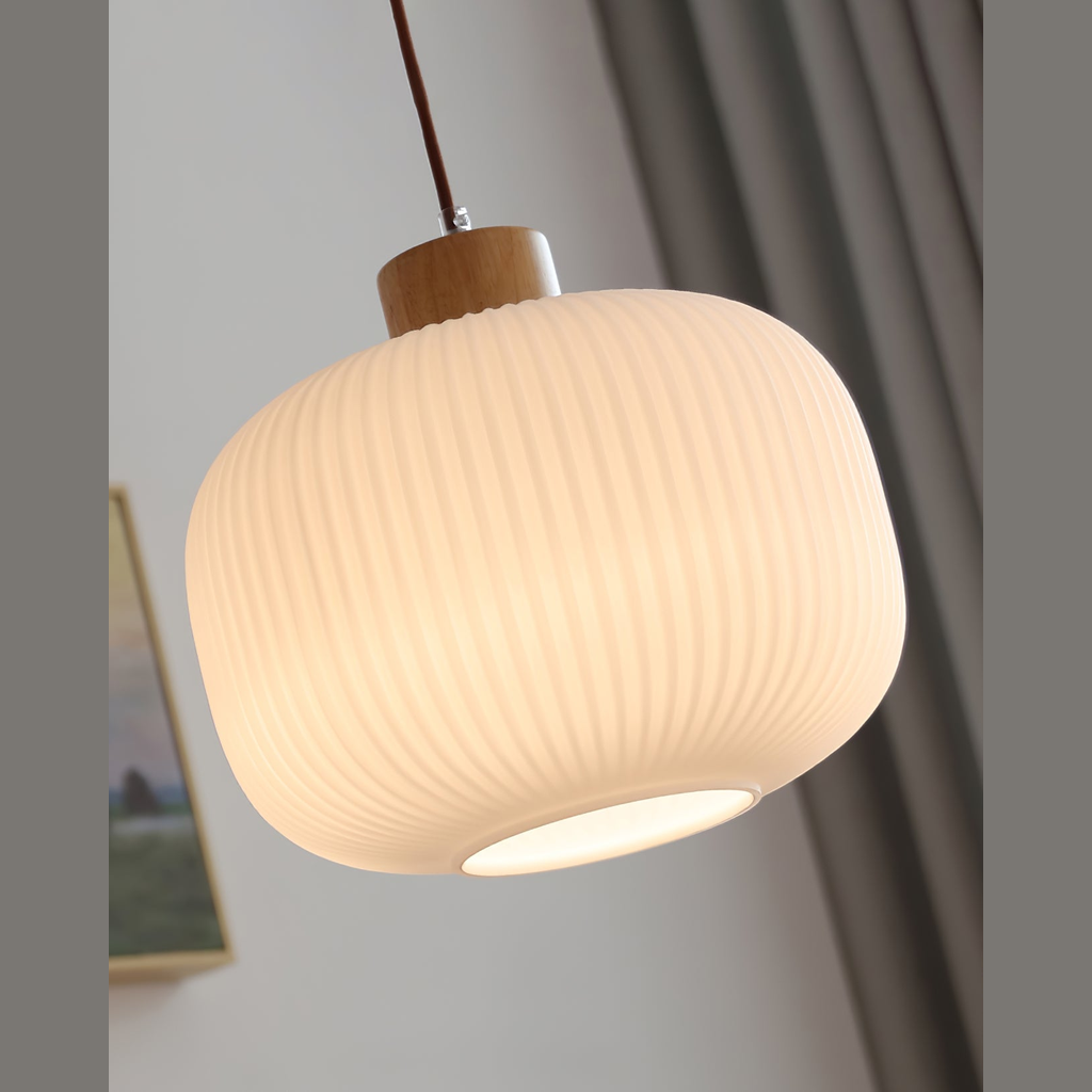 Pavale Ribbed Pendant Light