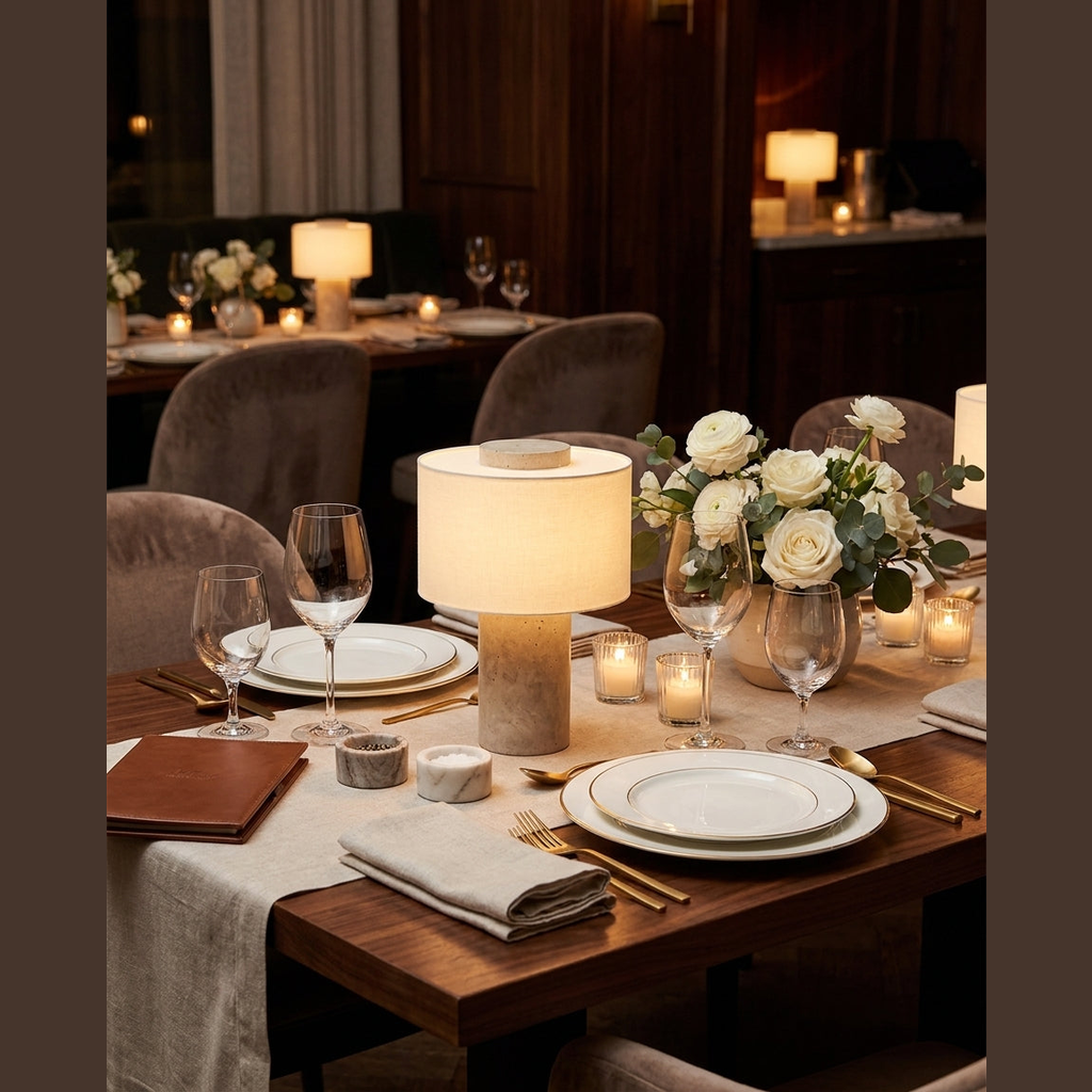 Lampe de table d’extérieur Saoralis