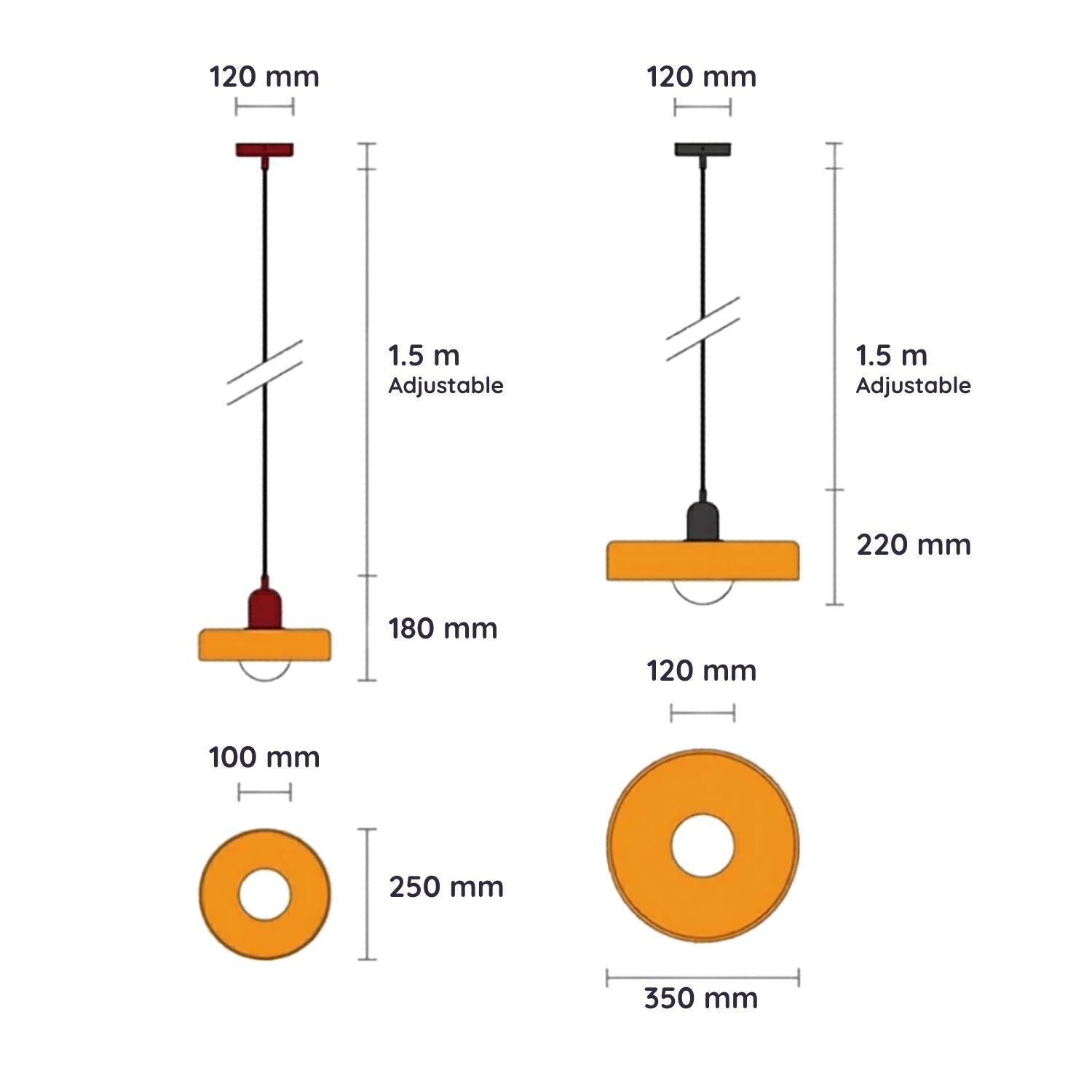 Melro Retro Pendant Light