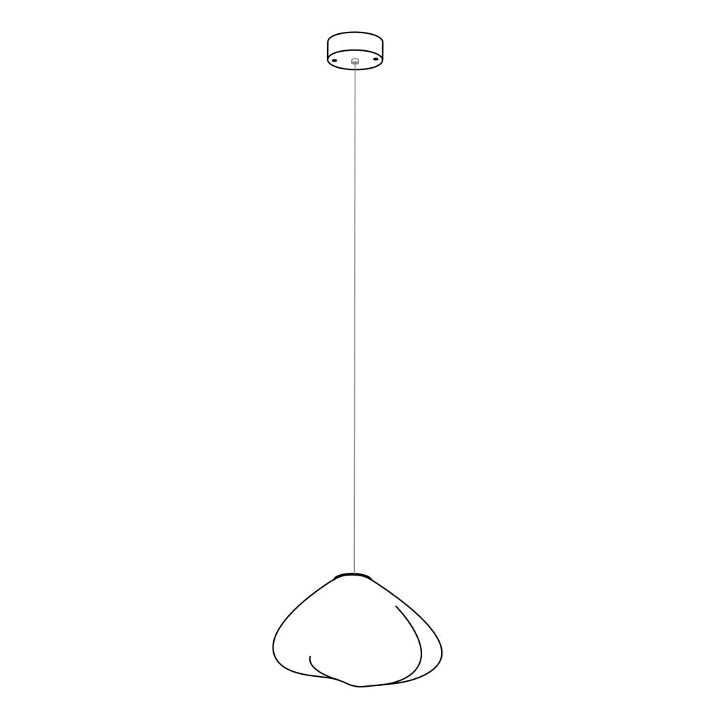 Neroera Sculptural Pendant Light