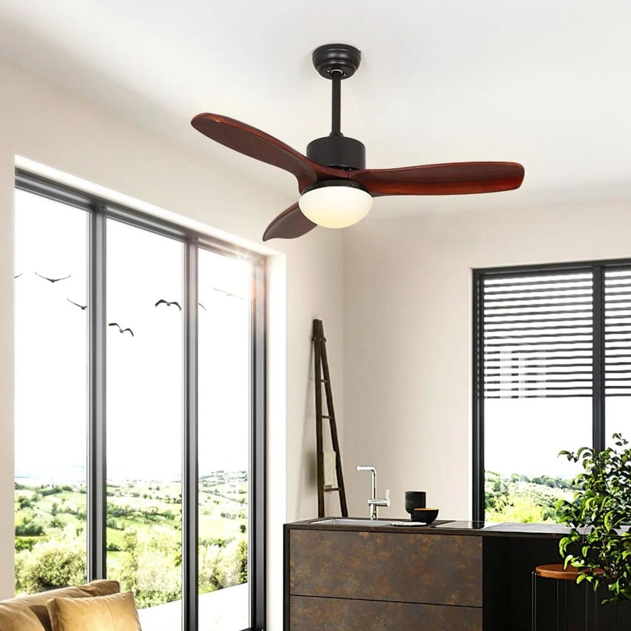 Zera Ceiling Fan Light