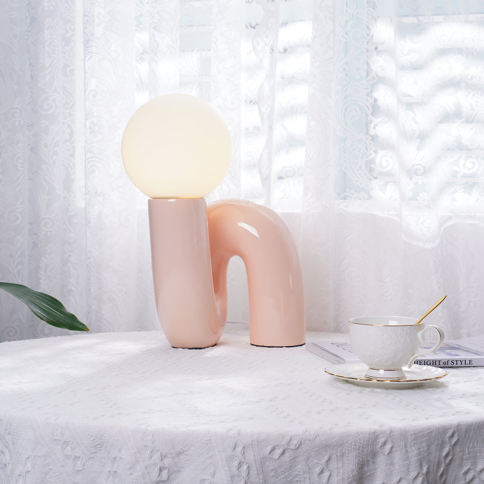 Mavorra Spiral Table Lamp