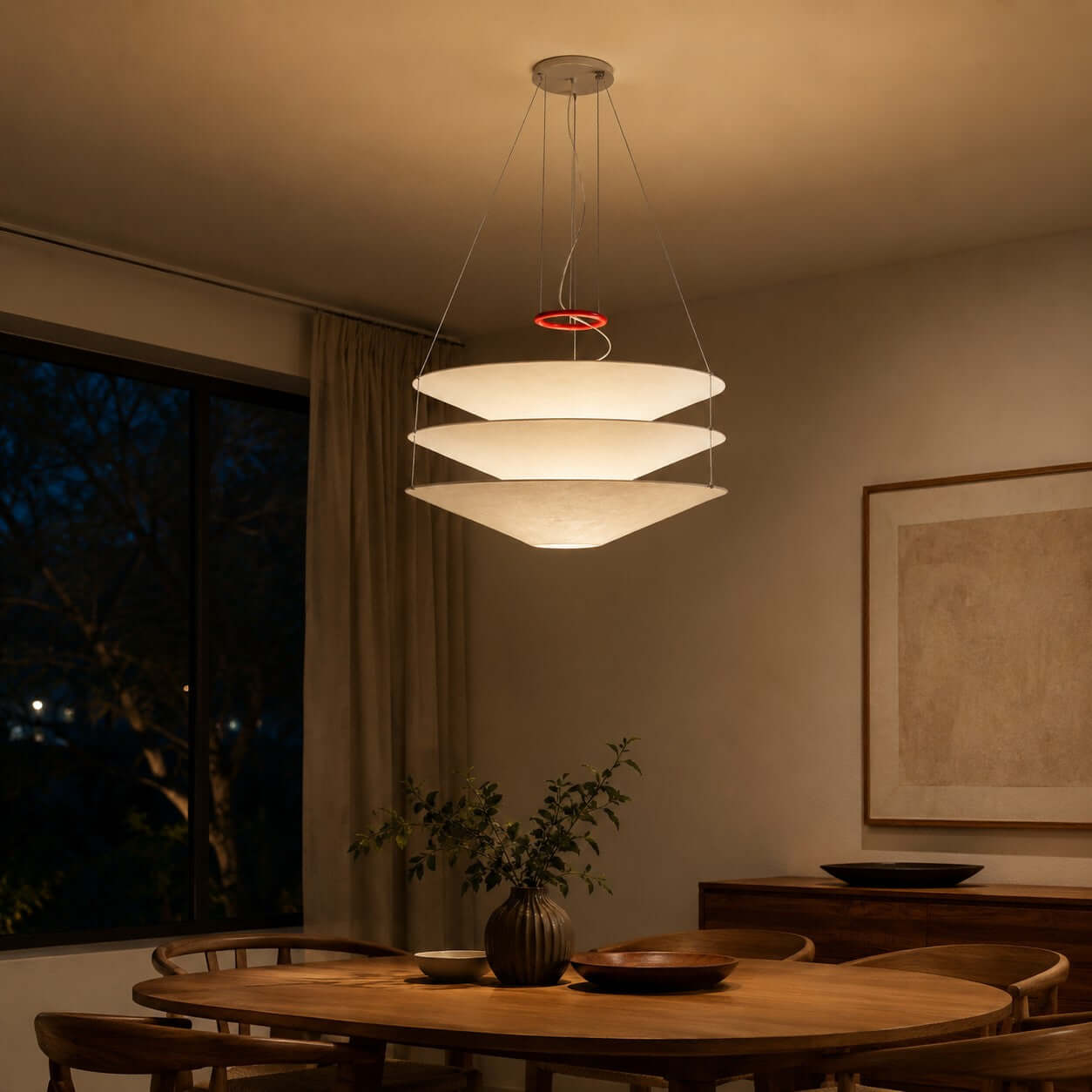 Zanio Round Pendant Light