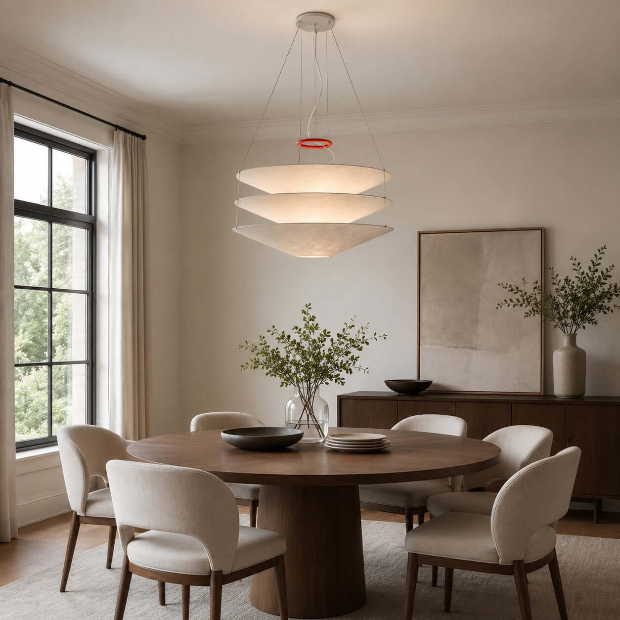 Zanio Round Pendant Light