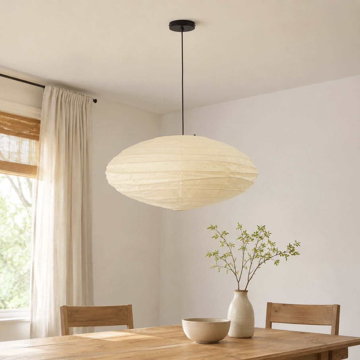Renbay Rice Paper Pendant Light