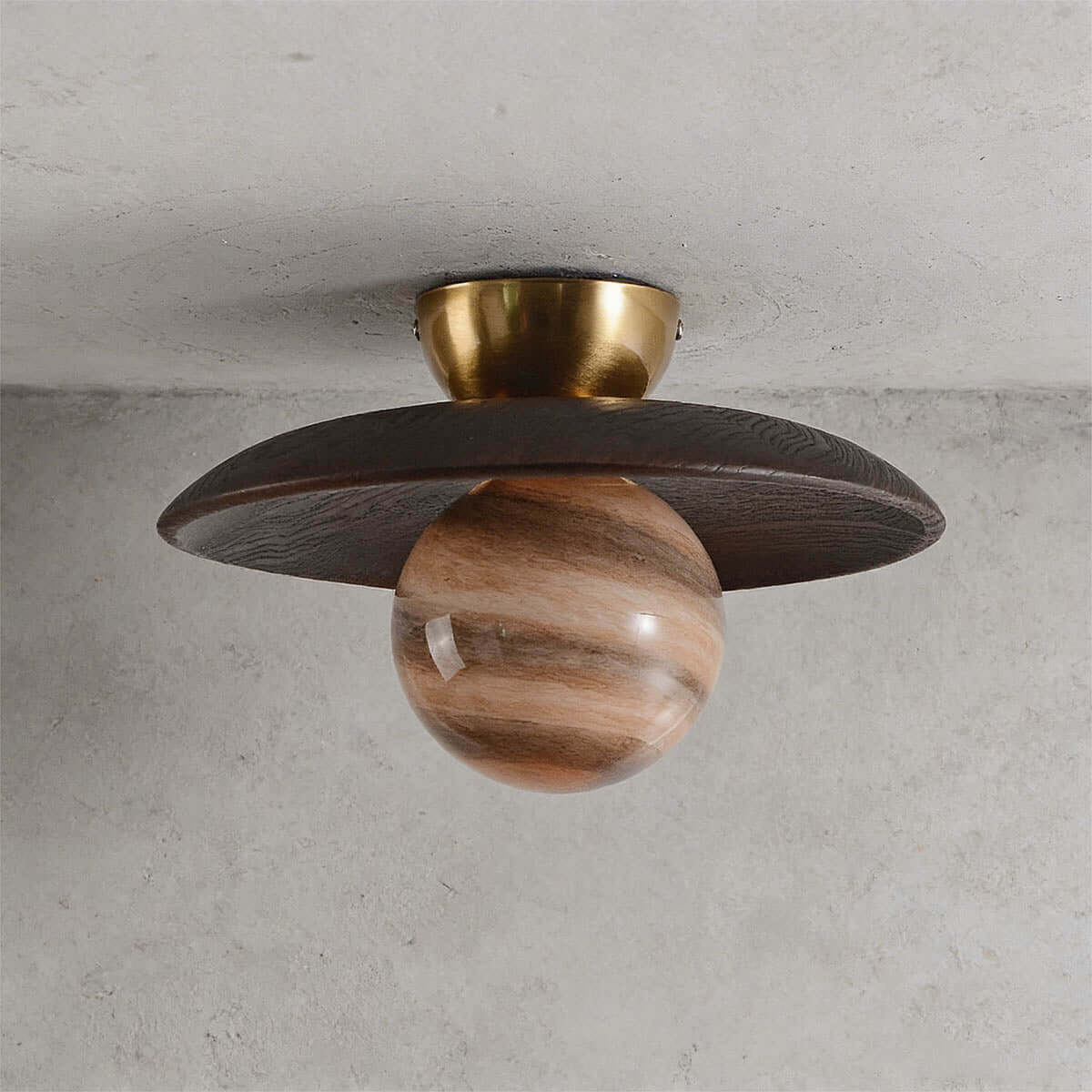 Rivey Round Ceiling Light