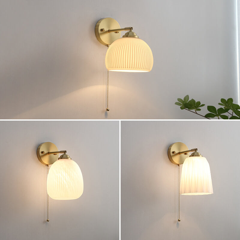 Camne Ribbed Wall Light