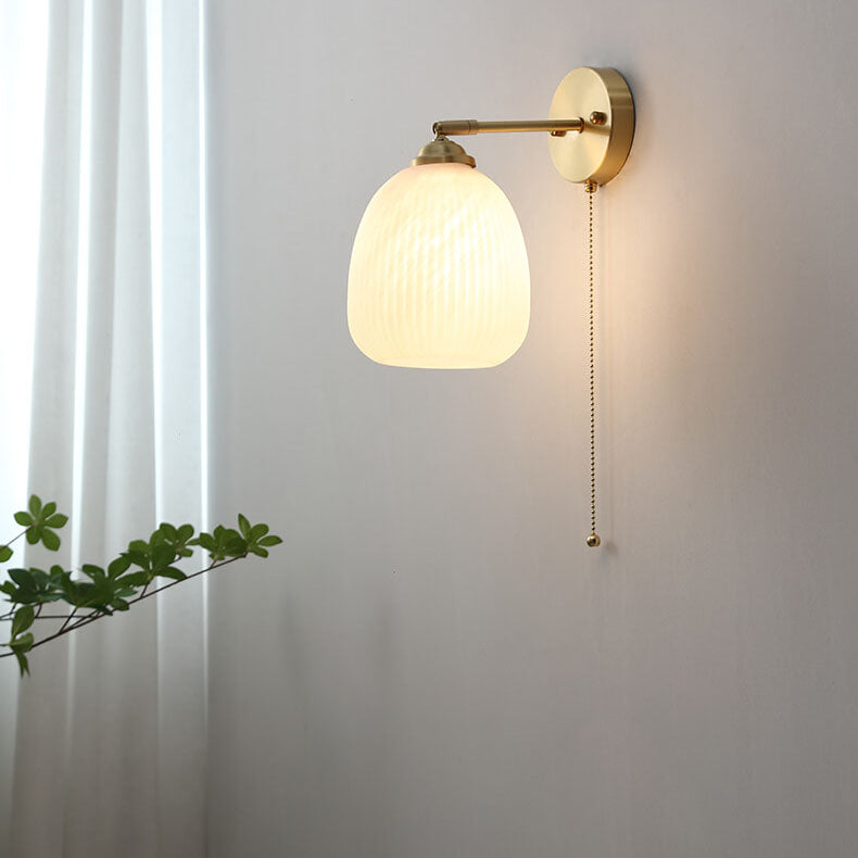 Camne Ribbed Wall Light