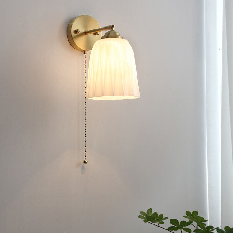 Camne Ribbed Wall Light