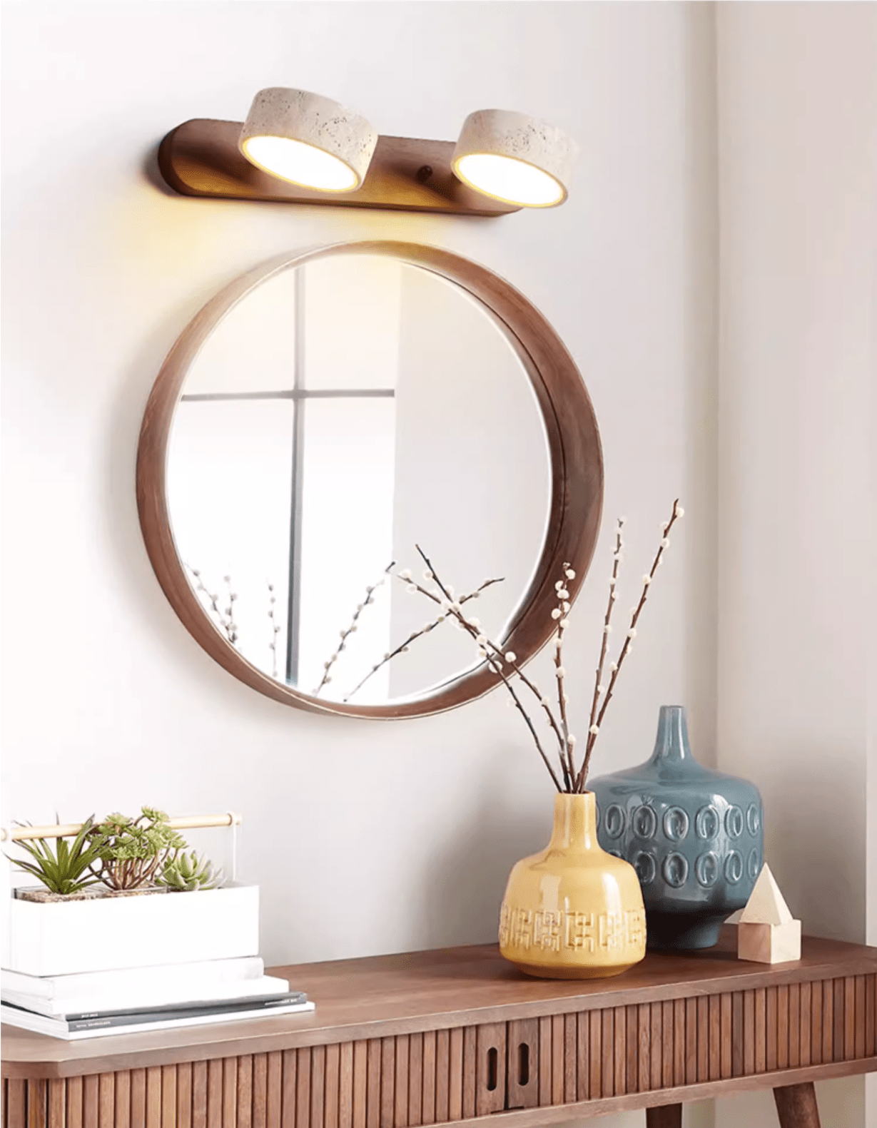 Valesco Travertine Wall Light