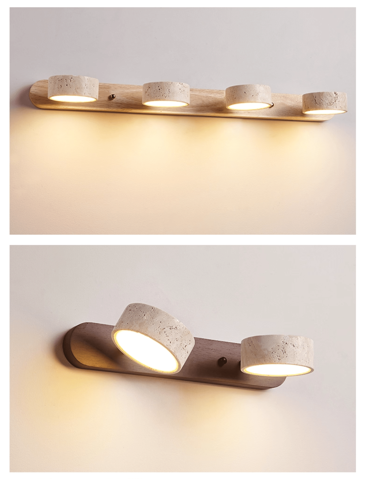 Valesco Travertine Wall Light
